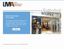 Tablet Screenshot of leasemanagement.com